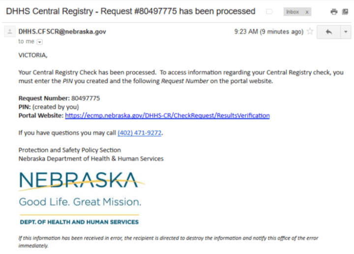 NE DHHS Online Portal Tour One Source